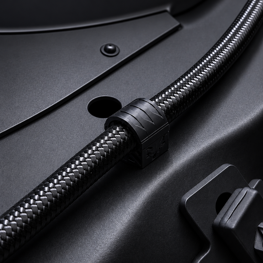AN LINE Mountable Single Hose Clamp Separator and Cable Management Organizer