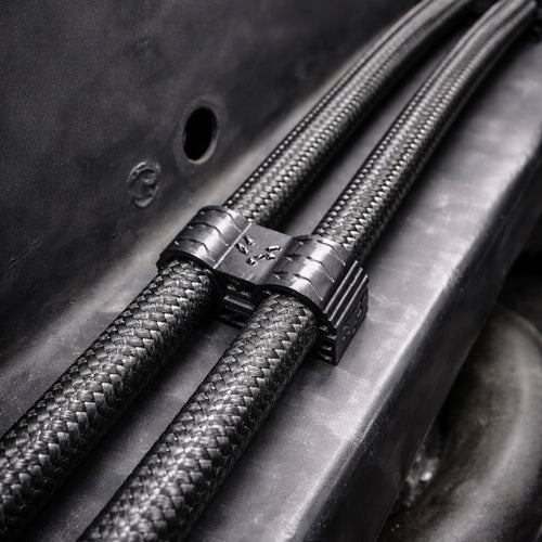 AN LINE Dual Mountable Hose Clamp Separator and Cable Management Organizer